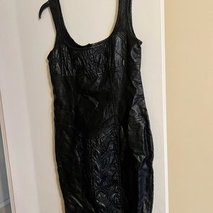 Lip service alien skin pvc dress